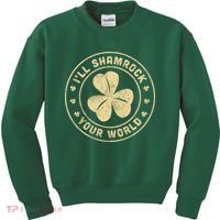 I'll Shamrock Your World Kids Sweatshirt thumb 0