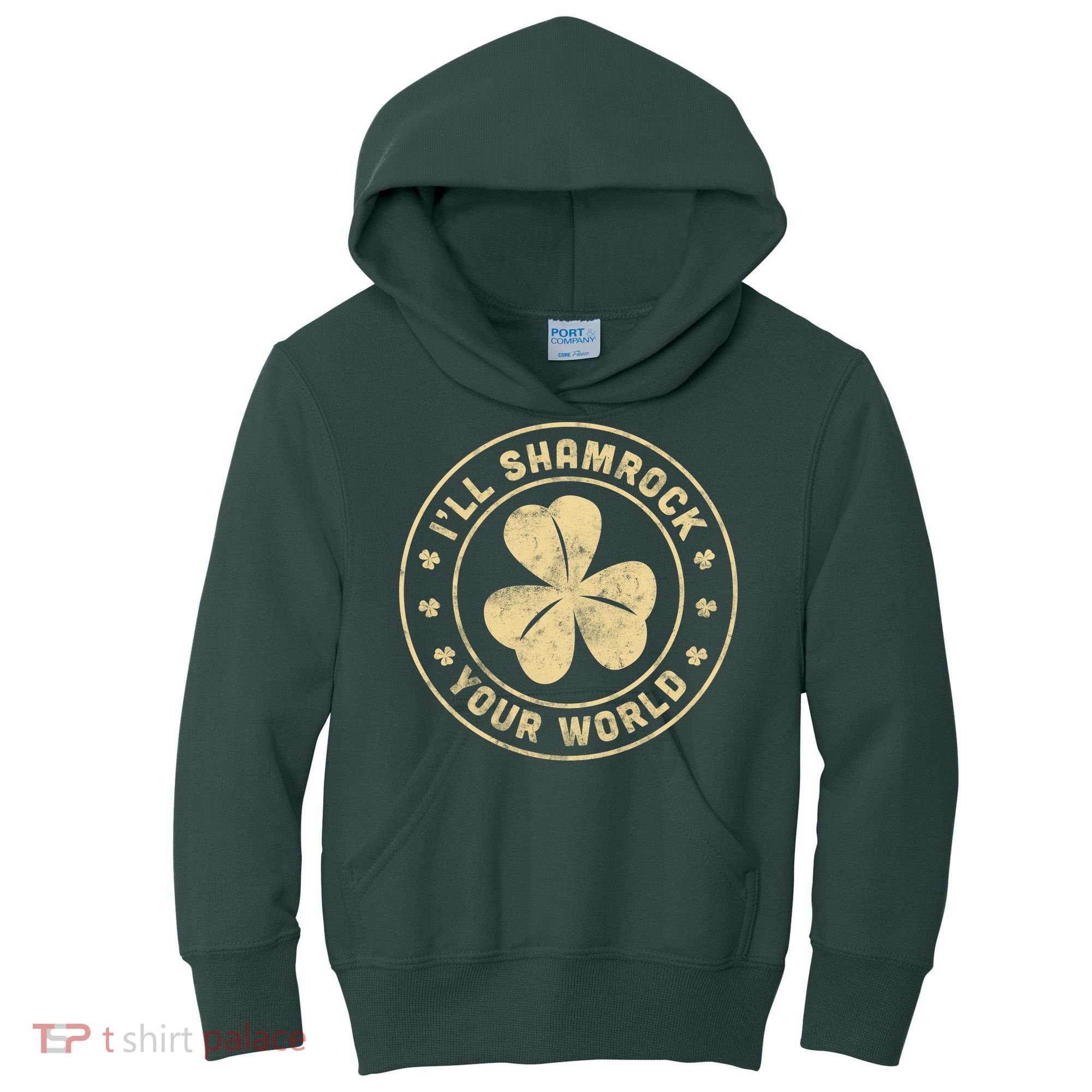 I'll Shamrock Your World Kids Hoodie