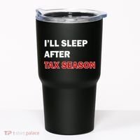I'll Sleep After Tax Season Tumbler thumb 0