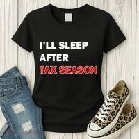 I'll Sleep After Tax Season Women's T-Shirt thumb 3