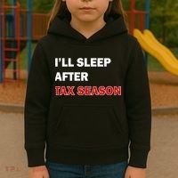 I'll Sleep After Tax Season Kids Hoodie thumb 3