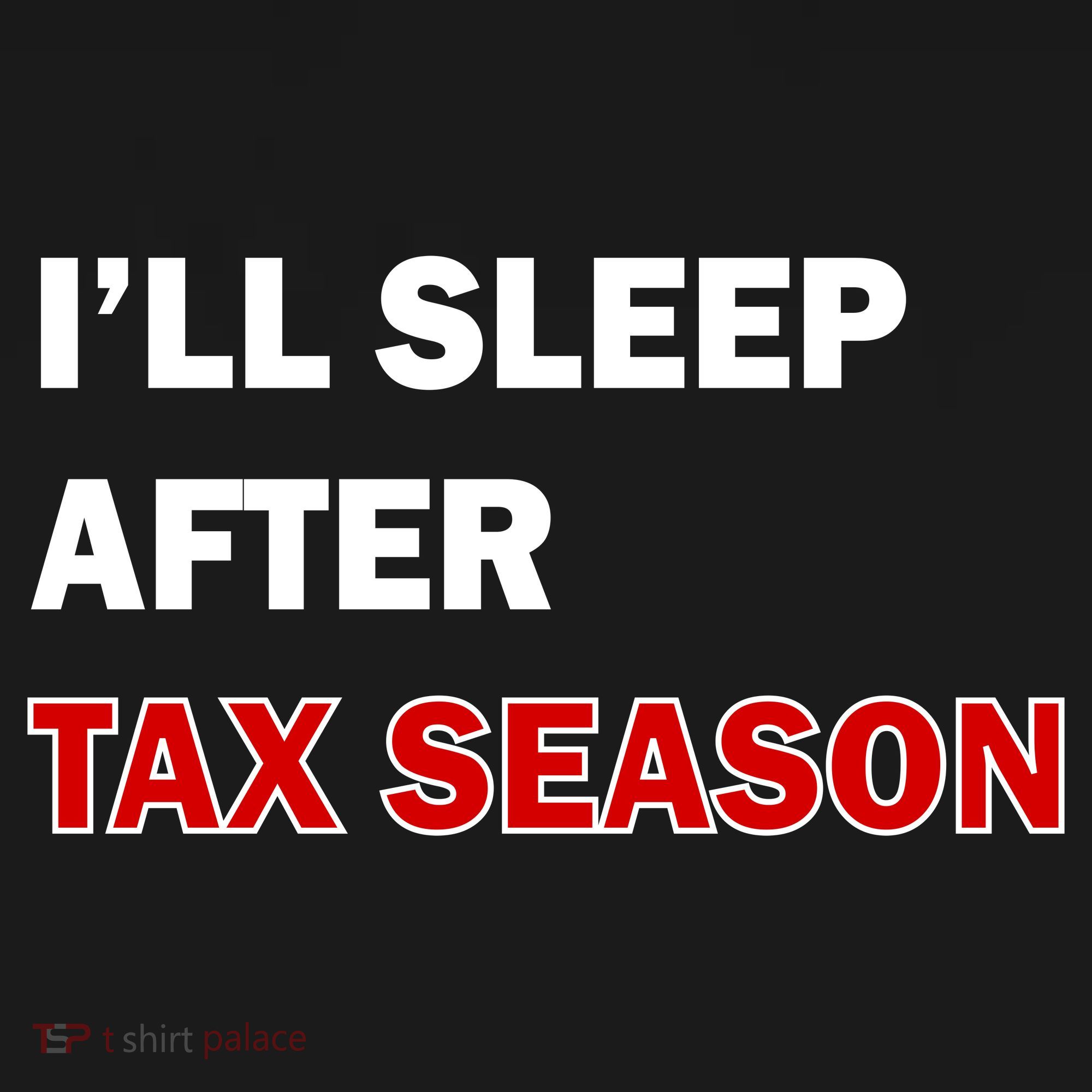 I'll Sleep After Tax Season Kids Hoodie