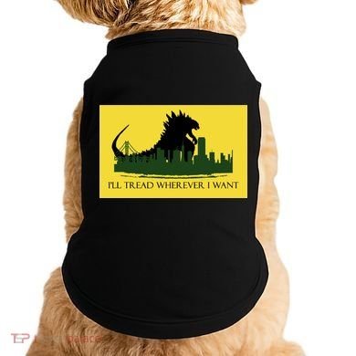 I'll Tread Wherever I Want Doggie Tank