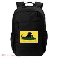 I'll Tread Wherever I Want Backpack thumb 0