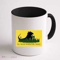 I'll Tread Wherever I Want Coffee Mug thumb 1