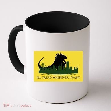 I'll Tread Wherever I Want Coffee Mug