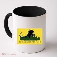 I'll Tread Wherever I Want Coffee Mug thumb 0