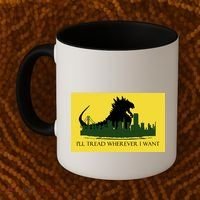 I'll Tread Wherever I Want Coffee Mug thumb 2