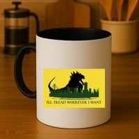 I'll Tread Wherever I Want Coffee Mug thumb 4