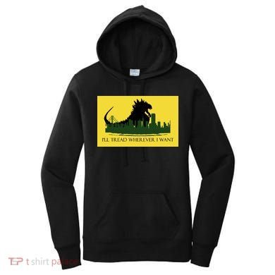 I'll Tread Wherever I Want Women's Hoodie