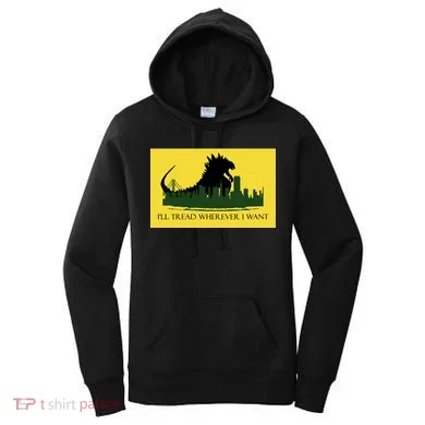 I'll Tread Wherever I Want Women's Hoodie