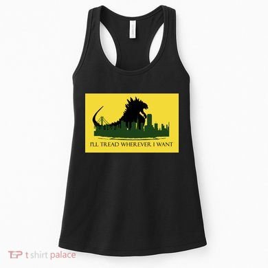 I'll Tread Wherever I Want Women's Tank Top