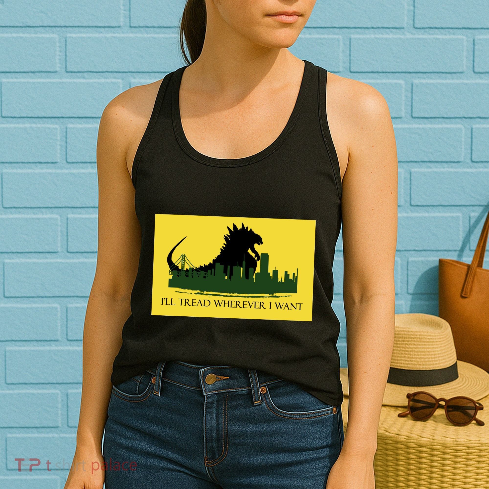 I'll Tread Wherever I Want Women's Tank Top