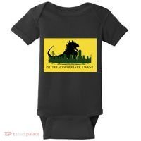 I'll Tread Wherever I Want Baby Bodysuit thumb 0