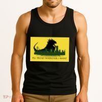 I'll Tread Wherever I Want Tank Top thumb 3