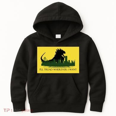 I'll Tread Wherever I Want Kids Hoodie