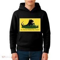 I'll Tread Wherever I Want Kids Hoodie thumb 4