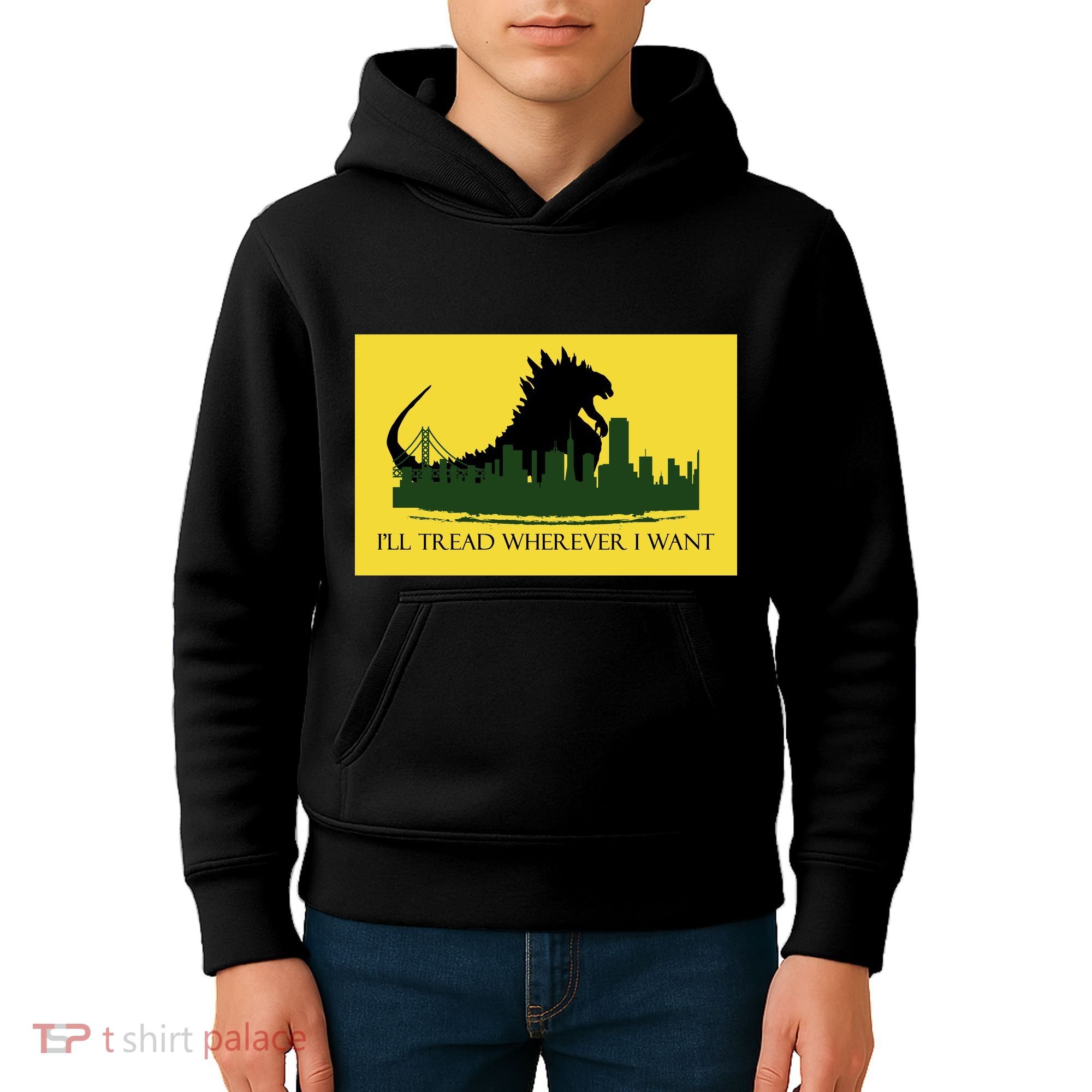 I'll Tread Wherever I Want Kids Hoodie