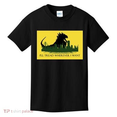 I'll Tread Wherever I Want Kids T-Shirt