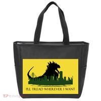 I'll Tread Wherever I Want Tote Bag thumb 0