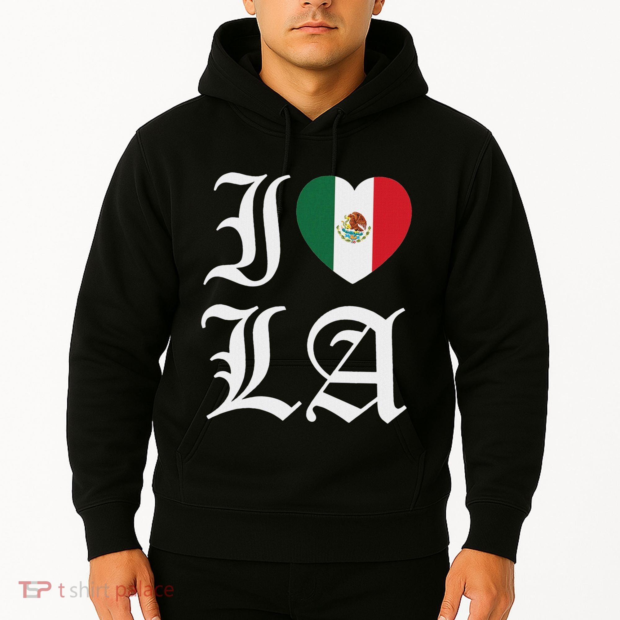 I Love La Chicano Mexican Pride Hoodie