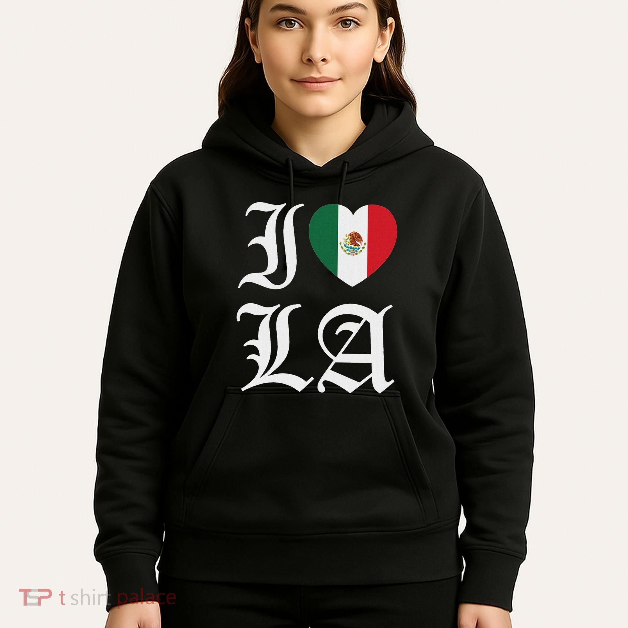 I Love La Chicano Mexican Pride Hoodie