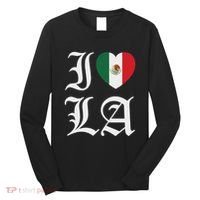 I Love La Chicano Mexican Pride Long Sleeve Shirt thumb 0