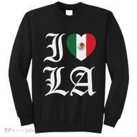I Love La Chicano Mexican Pride Sweatshirt thumb 0