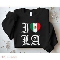 I Love La Chicano Mexican Pride Sweatshirt thumb 2