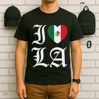 I Love La Chicano Mexican Pride T-Shirt thumb 6