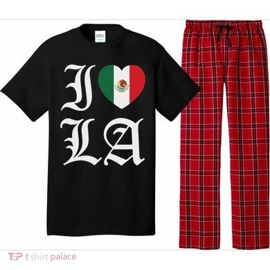 I Love La Chicano Mexican Pride Pajama Set
