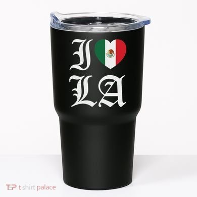 I Love La Chicano Mexican Pride Tumbler