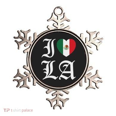 I Love La Chicano Mexican Pride Ornament
