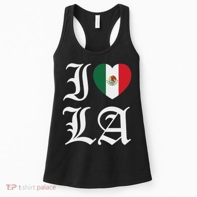 I Love La Chicano Mexican Pride Women's Tank Top