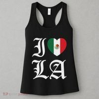 I Love La Chicano Mexican Pride Women's Tank Top thumb 3