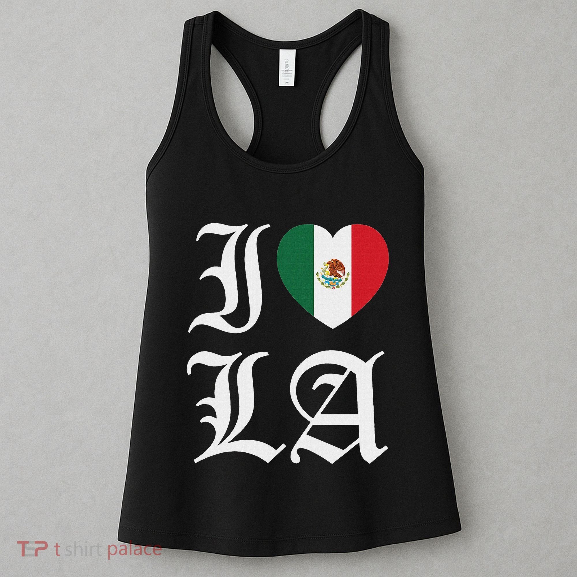 I Love La Chicano Mexican Pride Women's Tank Top