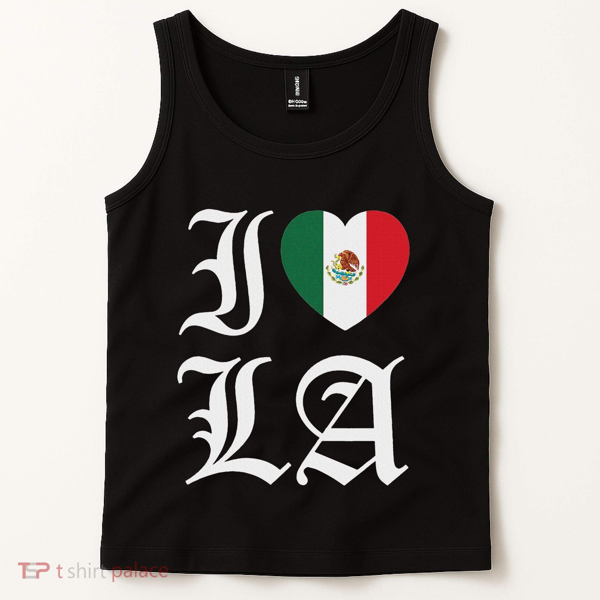 I Love La Chicano Mexican Pride Tank Top