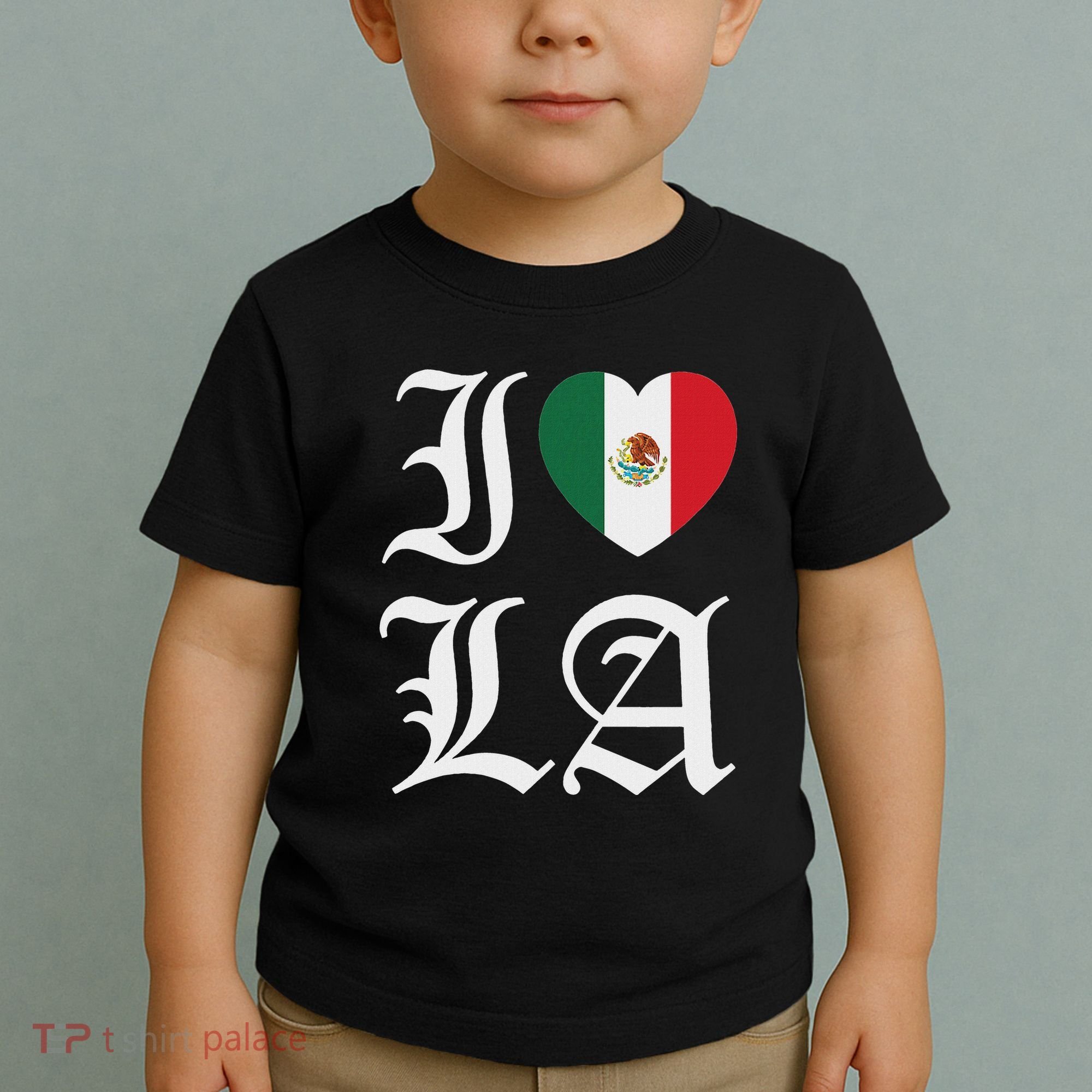 I Love La Chicano Mexican Pride Toddler T-Shirt