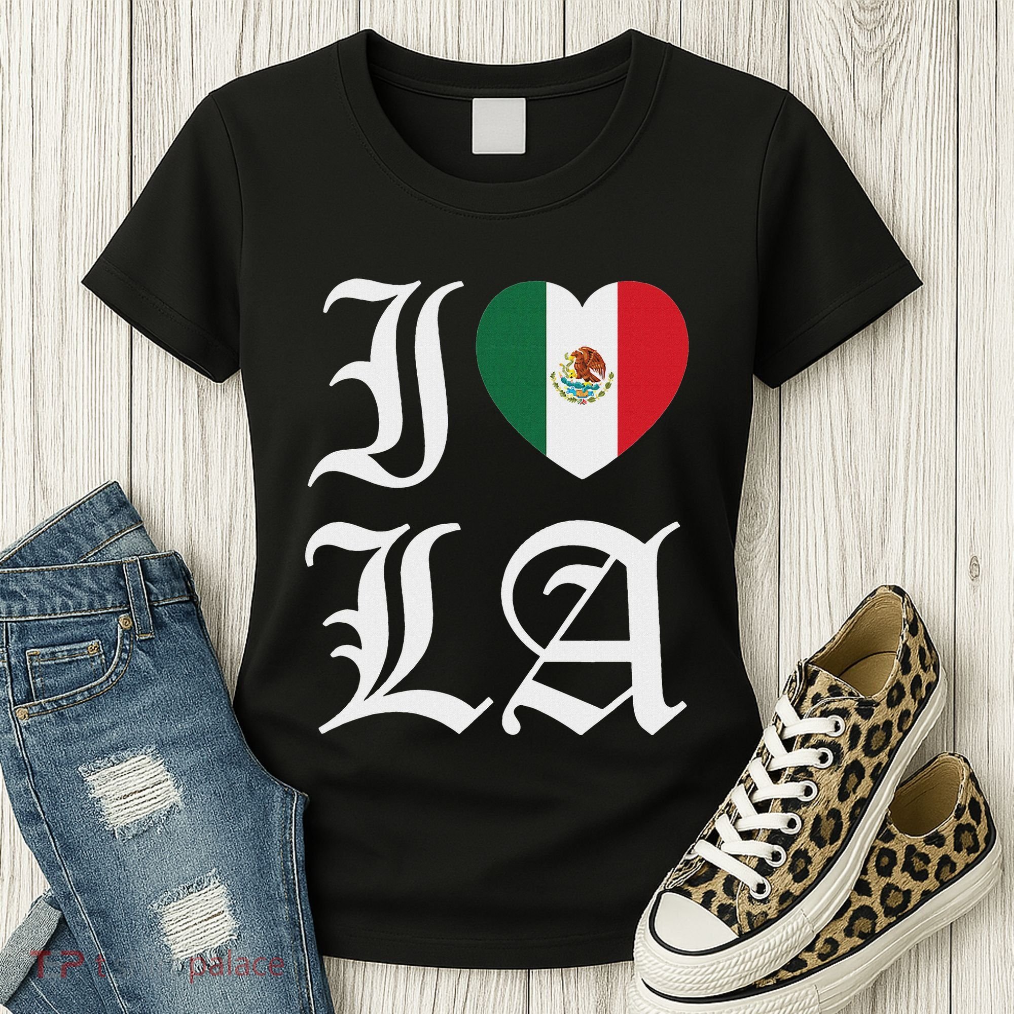 I Love La Chicano Mexican Pride Women's T-Shirt