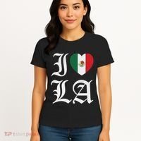 I Love La Chicano Mexican Pride Women's T-Shirt thumb 4