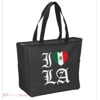 I Love La Chicano Mexican Pride Tote Bag thumb 2