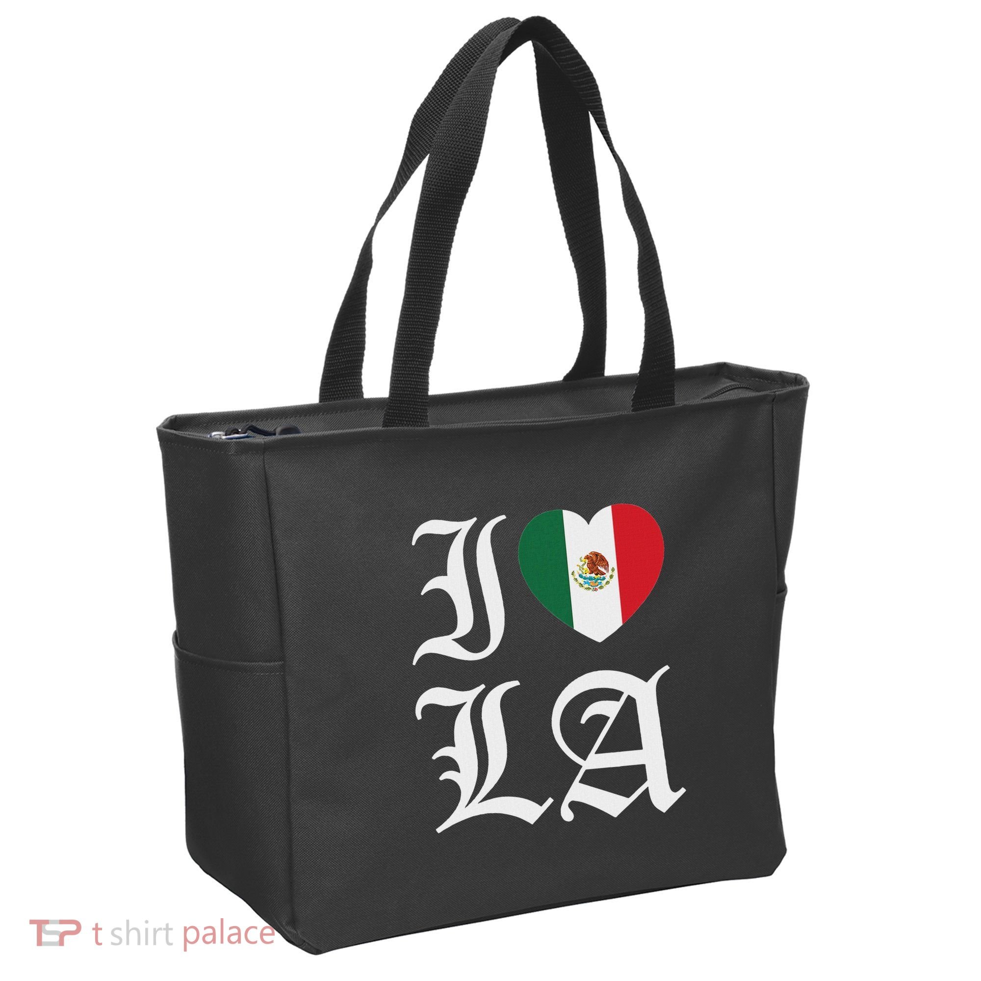 I Love La Chicano Mexican Pride Tote Bag