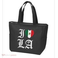 I Love La Chicano Mexican Pride Tote Bag thumb 3