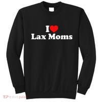 I Love Lax Moms Sweatshirt thumb 0