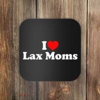 I Love Lax Moms Coaster thumb 0