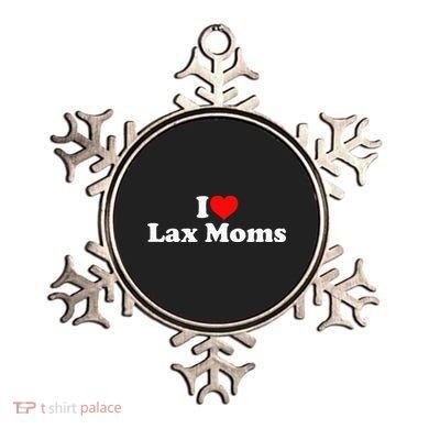 I Love Lax Moms Ornament