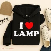 I Love Lamp Funny Light Shade Lampshade Candle Lantern Moth Hoodie thumb 4