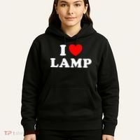 I Love Lamp Funny Light Shade Lampshade Candle Lantern Moth Hoodie thumb 5