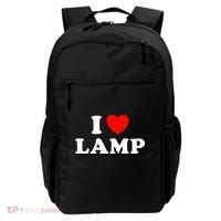 I Love Lamp Funny Light Shade Lampshade Candle Lantern Moth Backpack thumb 0