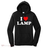 I Love Lamp Funny Light Shade Lampshade Candle Lantern Moth Women's Hoodie thumb 0